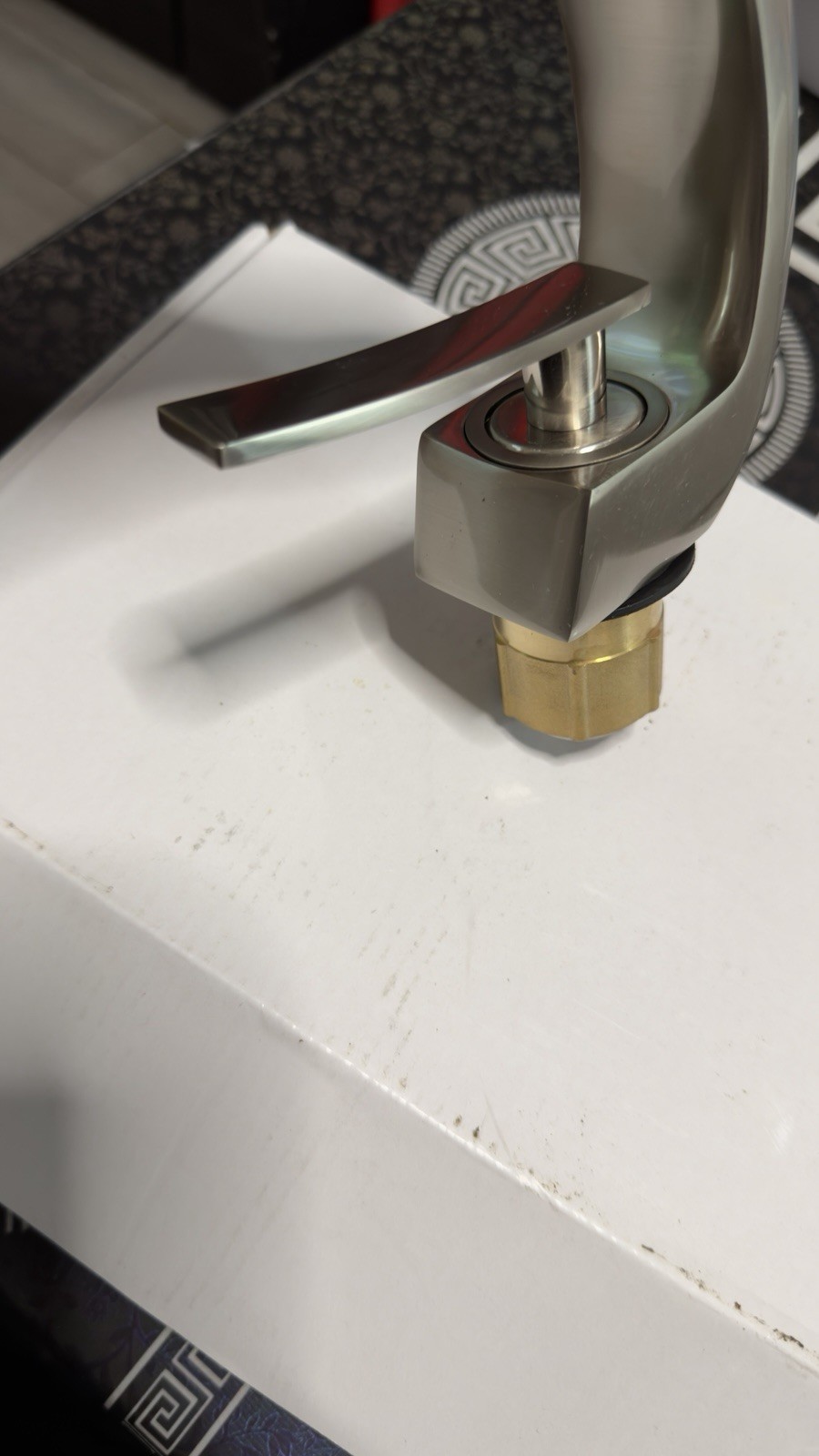 Kitchen Faucets, Basin Sink Faucet Hot and Cold Bathroom Mixer Tap, Single image 8