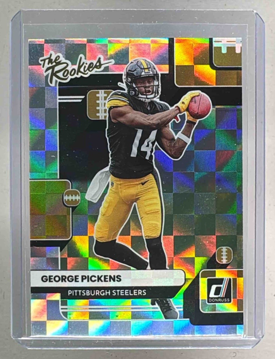 George Pickens 2022 Panini Donruss #TR-23 The Rookies Rookie RC