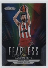 2023-24 Panini Prizm Turkish Airlines EuroLeague Fearless Alec Peters #9 14mf