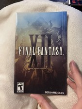 PlayStation 2 PS2 Manual Only Final Fantasy XII