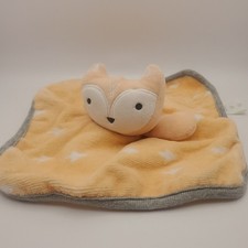 Cloud Island Orange FOX Washcloth Terry Cloth Lovey Security Blanket