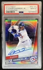 2019 Topps Finest Vladimir Guerrero Jr. Auto RC Rookie #FA-VGJ Blue Jays PSA 10