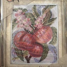 Printed needlepoint tapestry Gobelin  kit With Floss  Needle 20x25 Cm  Rto