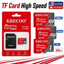 1TB TF Memory Card U3 A2 V30 Class10 High Speed Large Capacity Storage Card lot