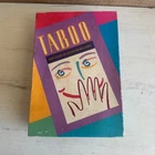 Vintage 1989 Taboo Board Game Milton Bradley Original Edition Party Game 4015