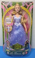 Mattel Wicked For Good Glinda 12" Singing Fashion Doll New In Sealed Package 