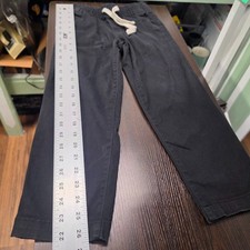 Wonder Nation Black Pull-up Boys Pants Size S 6-7