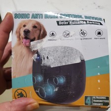 Sonic Anti Bark Control Device Rechargeable Remote Control Indoor Outdoor