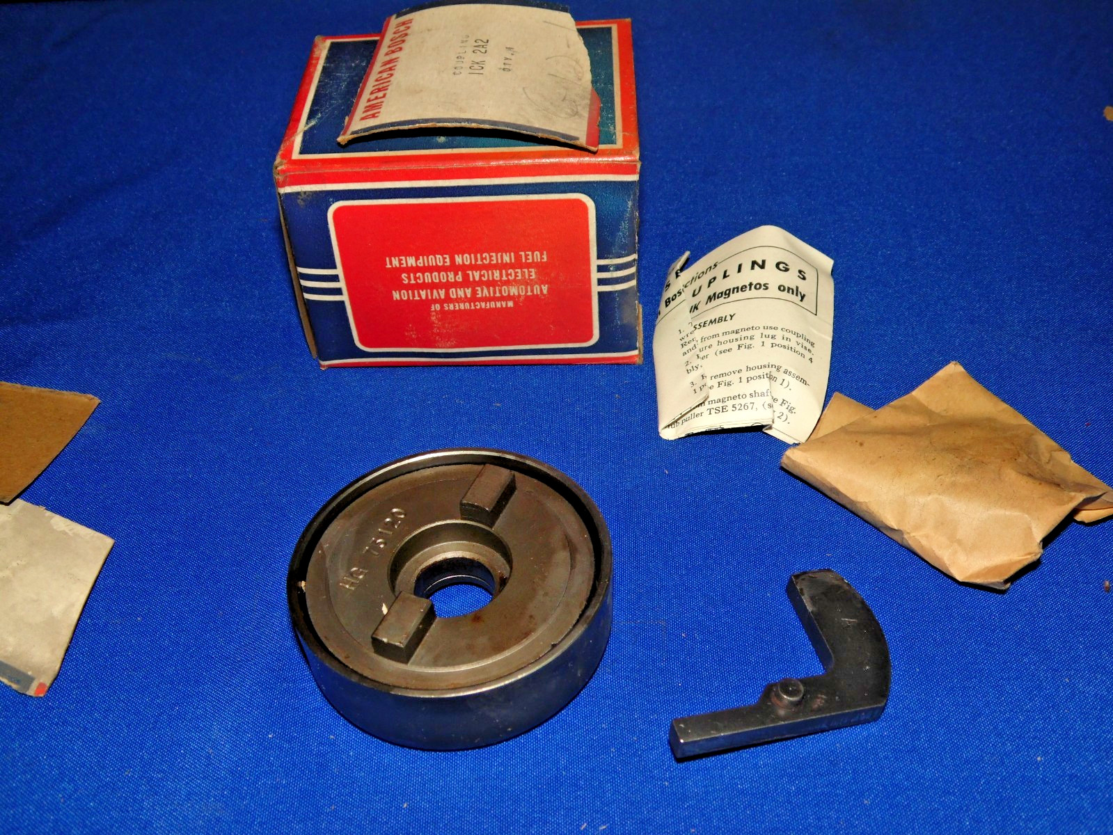 Vintage American Bosch Magneto Impulse Coupling ICK2A2 ICK 2A2 HG73120