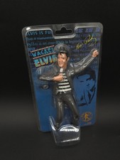 Wackel Elvis Wackelfigur Elvis Presley Auto Schwarz Saugnapf Rock Für's Auto Neu