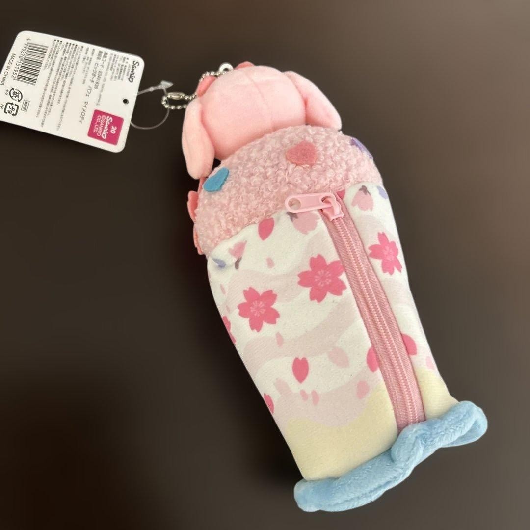 My Melody Stuffed Animal Pouch Big Pouch Parfait Sanrio