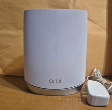 NETGEAR Orbi RBR750 AX4200 Wifi 6 Tri-Band Mesh Router W Power Cord Tested Works