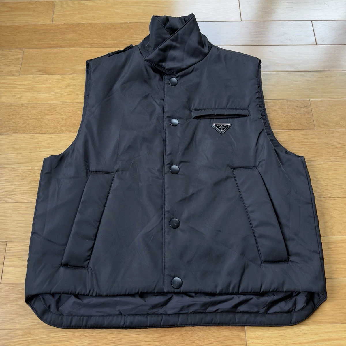 PRADA Vest Coats, Jackets & Vests Nylon Outer Shell for Men for