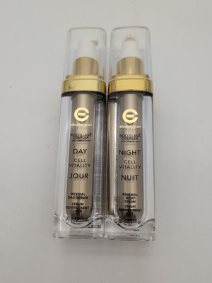 Lot Of 2 Elizabeth Grant Biocollasis Complex Cell Vitality Renewal Night Day