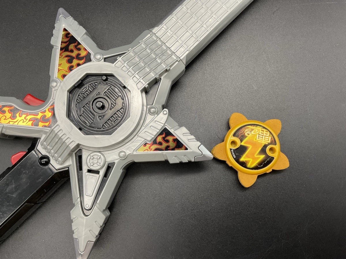 Power Morpher Guitar Sword - Power Rangers Ninja Steel - BANDAI Japon - Occasion