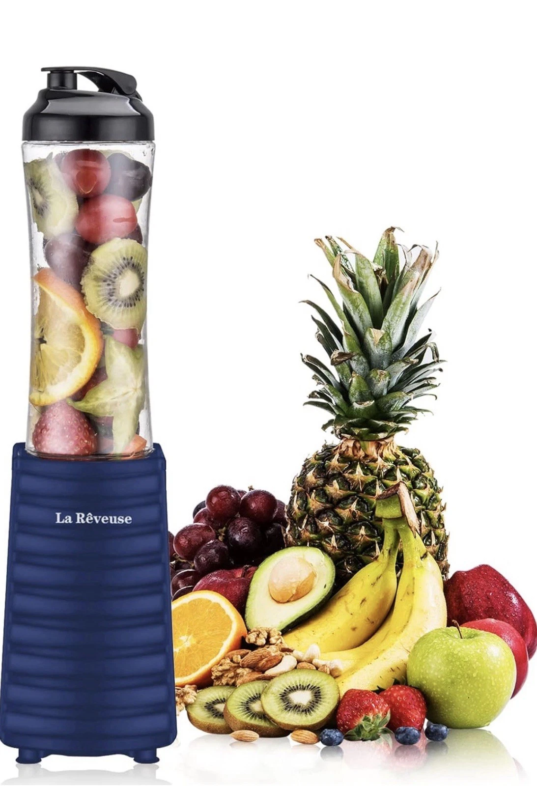 La Reveuse Smoothies Blender 300 Watt with 18 oz BPA-free Portable Travel Sports
Opens in a new wind