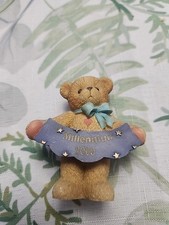 CHERISHED TEDDIES FIGURINE  MILLENNIUM AVON  BEAR 663883A-1999 MIB