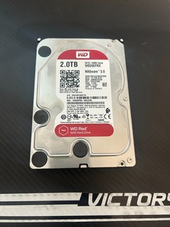 Western Digital WD Red 2TB 3.5in SATA 6Gb/s 5400RPM 64MB WD20EFRX