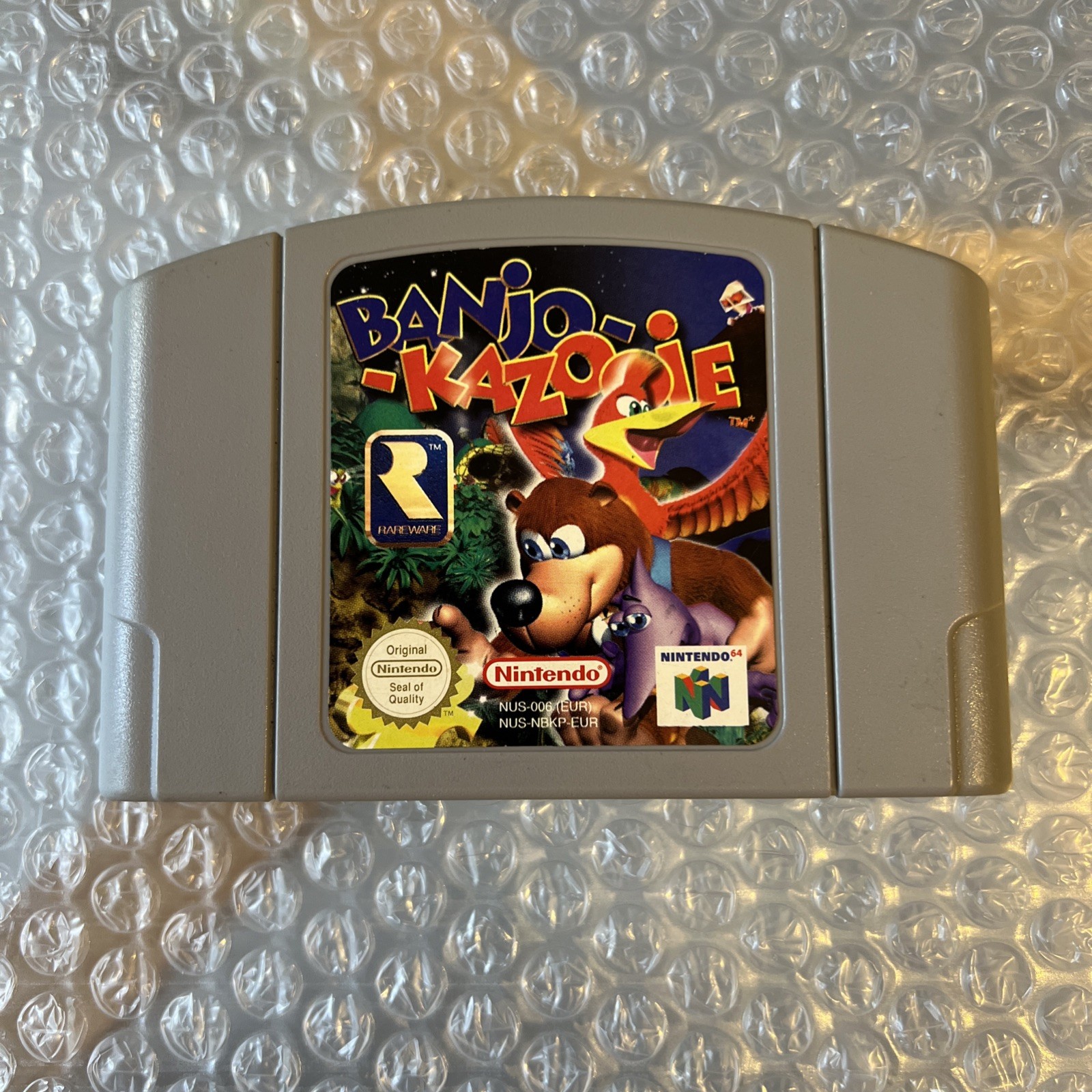 BANJO KAZOOIE ORIGINALE NINTENDO 64 N 64 PAL LOOSE FRA/EUR Excellent État +++