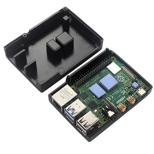 For GeeekPi Raspberry Pi 4 CNC Aluminum Case with Fan Heatsinks for Pi 4B_ecBME - Afbeelding 7 van 8
