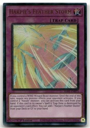 Harpie's Feather Storm RA01-EN073 Prismatic Ultimate Rare 25th Anniversary Rarity Collection