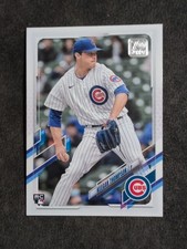 2021 Topps Update Keegan Thompson Rookie #US101 Chicago Cubs Baseball Card. rookie card picture