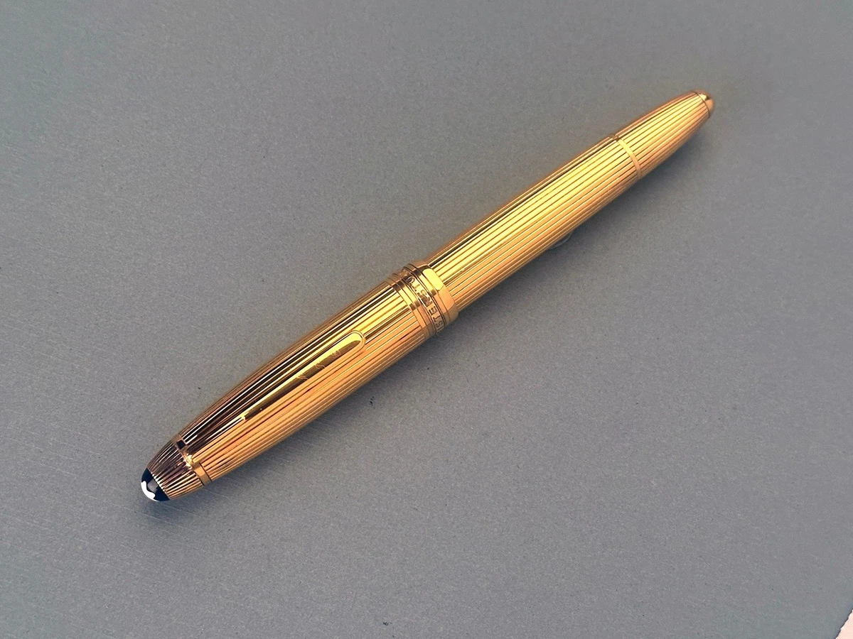 Montblanc Gold Gold, 18K Nib Collectible Fountain Pens for sale | eBay