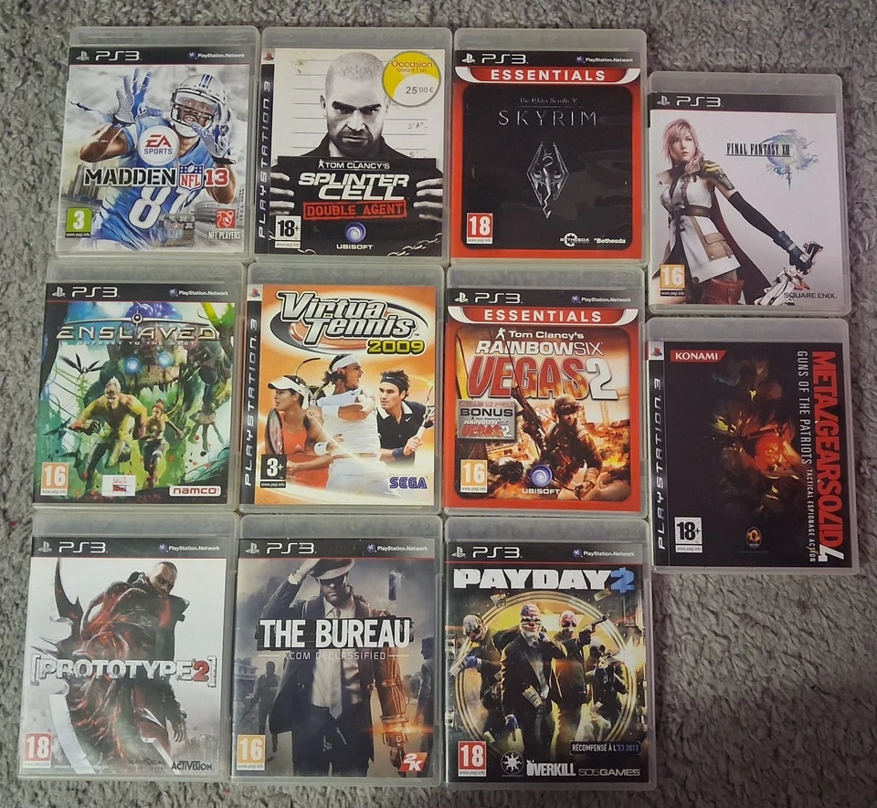 Gros Lot x11 - Jeux Video Playstation 3 - Ps3 - Photo 2/3