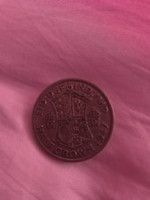1947 King George VI Half Crown Coin