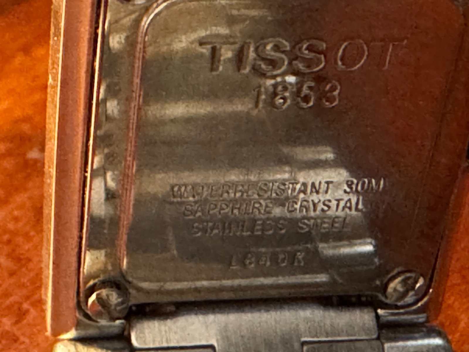 Tissot 1853 Rectangular Quartz Watch Stainless St… - image 6