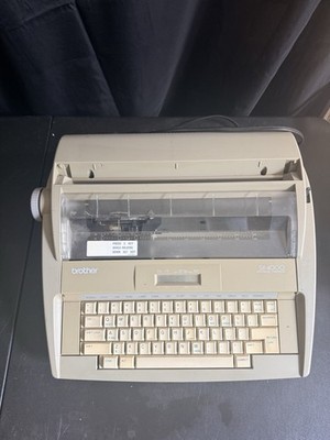Brother SX-4000 Electronic Typewriter LCD Tested Working Word Processor Vintage