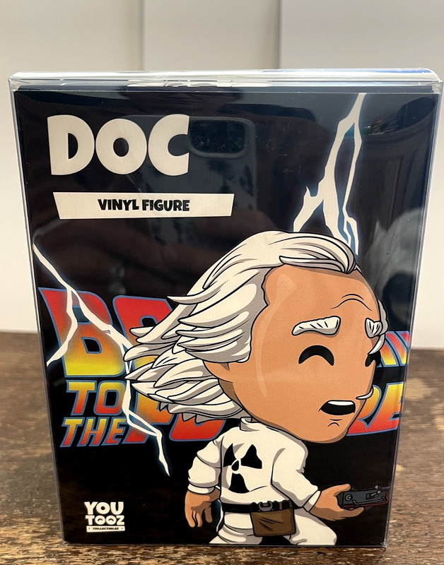 Youtooz Back to the Future Doc Brown Vinyl Figure #1 Collectible NEW NM