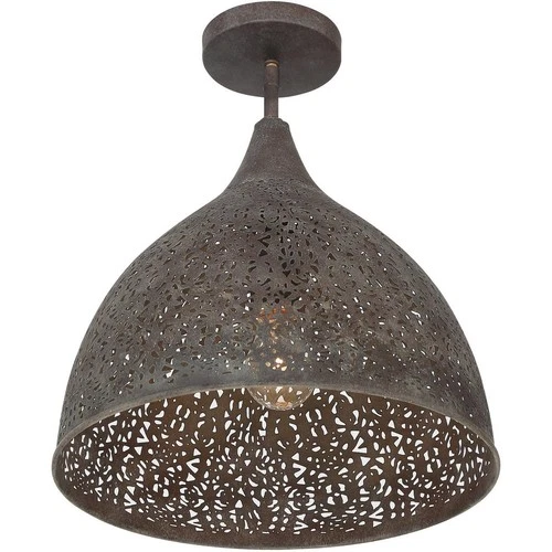 Crystorama JAS-A5010-FB_CEILING Jasmine Semi-Flush Mount Forged Bronze - Picture 2 of 7