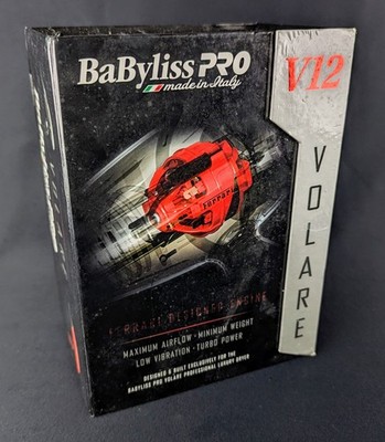 BaByliss Pro Volare Hair Dryer V12 Ferrari Designed Engine IN BOX