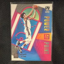Panini Donruss Power in the Paint Jarrett Allen #8 Brooklyn Nets 2020-21 NBA