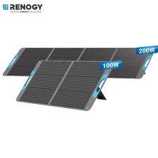 Renogy N-Typ Solarpanel Faltbar 100W200W, 25%...