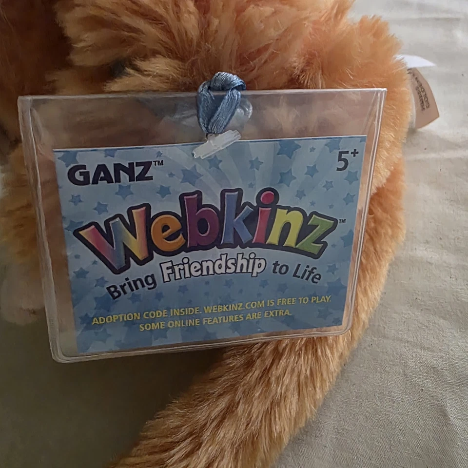 Webkinz Golden Langur Monkey Plush By Ganz New With Unopened Code Extremely Rare - Image 4 of 4