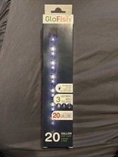 GloFish LED Light Stick For Fish Aquariums Up to 20 Gal 3 Light Modes BluWht Mag