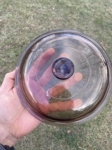 Pyrex V-1.5-C Amber Brown Replacement Lid Only Fits 1.5L Saucepan