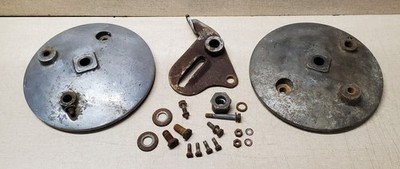 OSSA PARTS LOT BRAKE PLATES BOLTS BRAKE STAY 250 PIONEER 1972