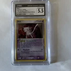 Mew Holo 4/17 2006 POP Series 4 Pokemon Card CGC 5.5