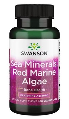 Swanson Ultra Meeresmineralien Rote Mineralalgen Mit Aquamin 60 Vege Kapseln