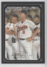 2007 UD Masterpieces Black Linen Frame 19/99 Cal Ripken Jr #10 HOF k4c