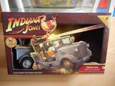 Hasbro 2008 Indiana Jones Troop Car Raider of the Lost Ark en boîte - Photo 1/3