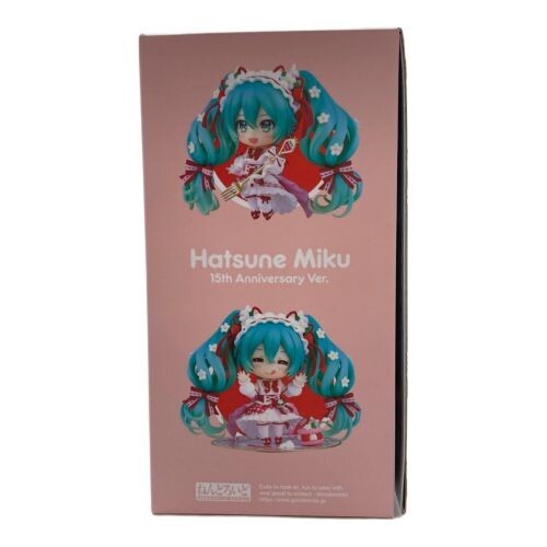 Hatsune Miku Nendoroid Figure & Acryl Stand Strawberry dress 15th