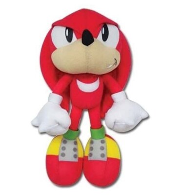 Sonic The Hedgehog Knuckles 10 Inch Plush Figure NEW IN STOCK