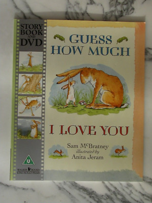 Gues How Much I Love You (+ DVD), Sam McBratney story book children toddler film