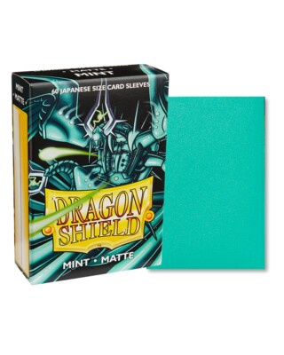 ヴァンガード トルシュ・グリーン　sp 60-Pack) Dragon Shield Card Sleeves MINT MATTE Small/Mini Size