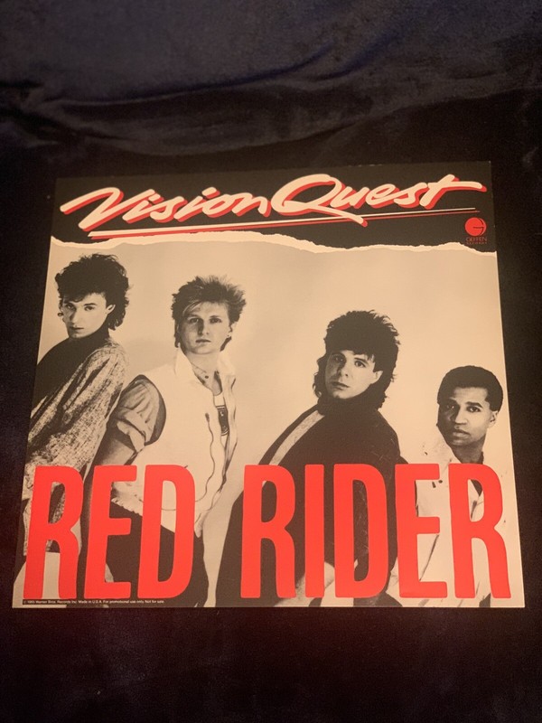 Red Rider 1985 Vision Quest Soundtrack 12x12 Promo Flat Poster Lunatic Fringe