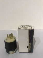 LEVITON 2311 PLUG 2 POLE, 3 WIRE GROUNDING PLUG LOCKING 20A, 125V